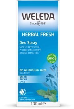 Dezodorant Weleda Świeża ziołowa szałwia 100 ml (4001638099271)
