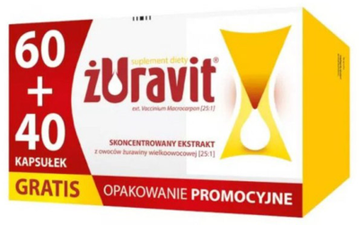 Suplement diety Polpharma ZUravit 60+40 kapsułek (5903060617445)