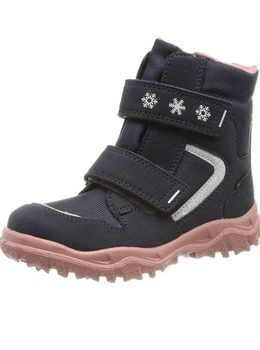 Детские зимние сапоги Superfit Husky Gore-Tex 20 р сине-розовые девочке