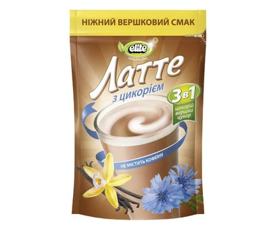 Напиток растворимый Латте с цикорием TM Elite 190 g