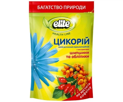 Цикорий растворимый с шиповником и облепихой TM Elite 100 g