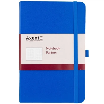 Книга записна Axent Partner A5 125x195 мм 96 листів блакитна