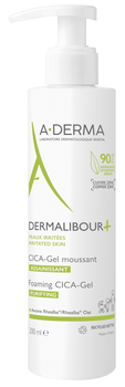 Очисний гель-пінка A-Derma Dermalibour+ 200 мл (3282770145021)