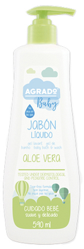 Mydło w płynie dla dzieci Agrado Aloe Vera Baby 590 ml (8433295051617)