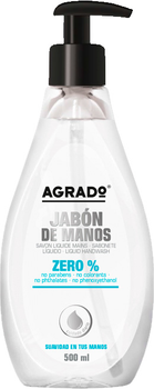 Mydło w płynie Agrado Dermo Zero% 500 ml (8433295057862)