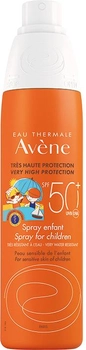 Spray przeciwsłoneczny dla dzieci Avene SPF50+ 200 ml (3282770202090)