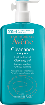 Очисний гель для обличчя і тіла Avene Cleanance 400 мл (3282770207774)