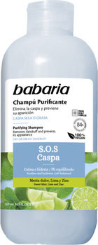 Szampon Babaria oczyszczający S.O.S przeciwłupieżowy 500 ml (8410412220323)