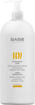 Mydło dermaseptyczne przeciwbakteryjne Babe Laboratorios do ciała i rąk 1 l (8436571630766)