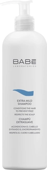 Шампунь BABE Laboratorios м'який для всіх типів волосся з медом і пантенолом 500 мл (8437014389524)