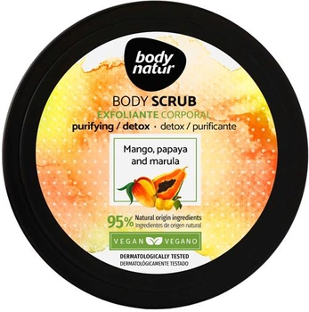 Peeling do ciała Body Natur Body scrub Mango Papaja and Marula 200 ml (8414719408101)