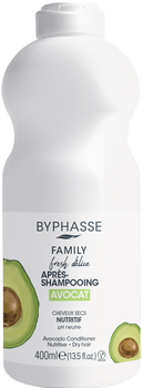 Odżywka Byphasse Family Fresh Delice z awokado do włosów suchych 400 ml (8436097095520)