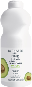 Кондиціонер Byphasse Family Fresh Delice з авокадо для сухого волосся 400 мл (8436097095520)