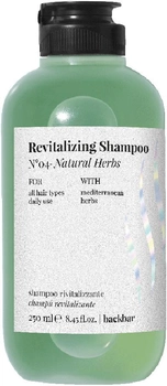 Трав'яний шампунь FarmaVita Back Bar Revitalizing Shampoo 04 для глибокого очищення 250 мл (8022033107169)