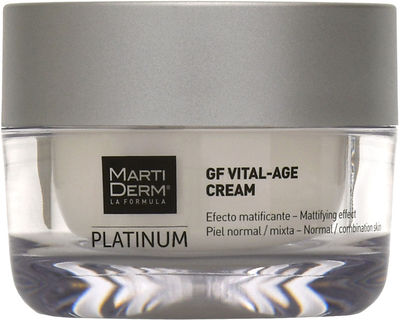 Крем MartiDerm Platinum Gf Vital Age Cream для нормальної та комбінованої шкіри 50 мл (8437000435419)