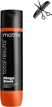 Професійний кондиціонер Matrix Total Results Mega Sleek для гладкості неслухняного волосся 300 мл (3474630740785)