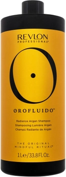 Аргановий шампунь Orofluido Radiance Argan Shampoo Сяйво 1 л (8432225127873)