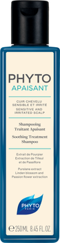 Шампунь Phyto Phytoapaisant Soothing Treatment Shampoo Заспокійливий для чутливої шкіри голови 250 мл (3338221003034)