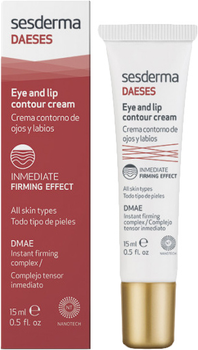 Крем для контуру очей та губ Sesderma Daeses Eye and Lip Contour Cream 15 мл (8429979439512)