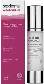 Зволожуючий крем-гель Sesderma Acglicolic 20 Moisturizing для комбінованої шкіри 50 мл (8470003031981)