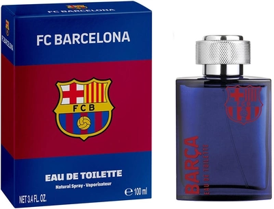 Туалетна вода для чоловіків Air-Val FC Barcelona 100 мл (8411114086255)