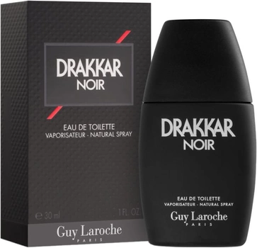 Туалетна вода для чоловіків Guy Laroche Drakkar Noir 30 мл (3360372050827)