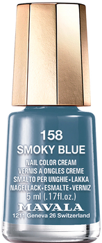 Лак для нігтів Mavala 158 Smoky Blue 5 мл (7618900911581)