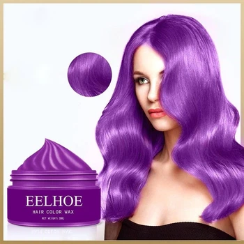 Временная смывающаяся краска для волос Eelhoe фиолетовая Violet