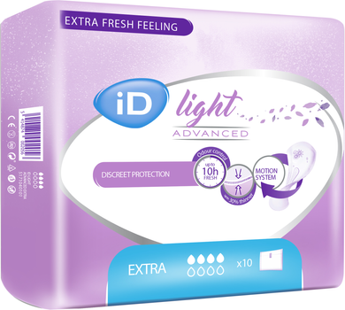 Урологічні прокладки iD Light Extra 10 шт (5414874002056)
