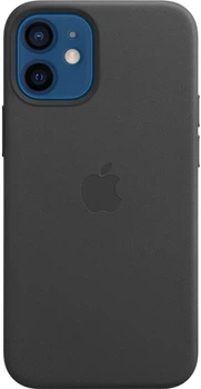 Etui Apple MagSafe Leather Case do Apple iPhone 12 mini Black (MHKA3)
