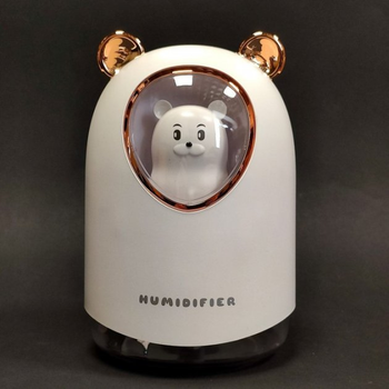 Увлажнитель воздуха UKC Humidifier H2O Мишка USB Дифузор с подсветкой 300мл Белый