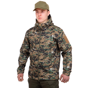 Куртка тактична SP-Sport ZK-20 розмір XXXL Колір: Камуфляж MARPAT Digital Woodland