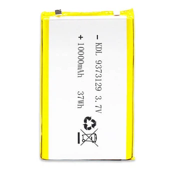 Аккумулятор литий-полимерный 10000mAh 3.7V / 9373129 / 129x73x9.3 mm