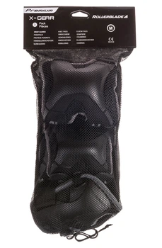 Захисний комплект Rollerblade X-GEAR 3 PACK S Black (067P0100)
