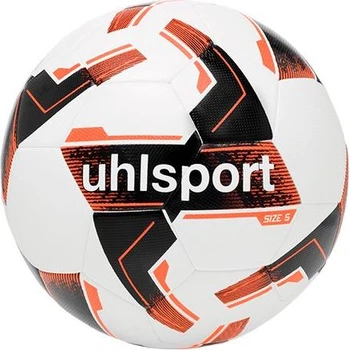 Мяч футбольный Uhlsport RESIST SYNERGY бело-черно-оранжевый Размер 4 1001720 01
