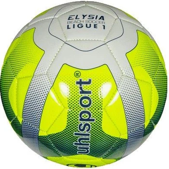 Мяч для пляжного футбола Uhlsport ELYSIA BEACH SOCCER желто-сине-серый Размер 5 1001642 02 2017
