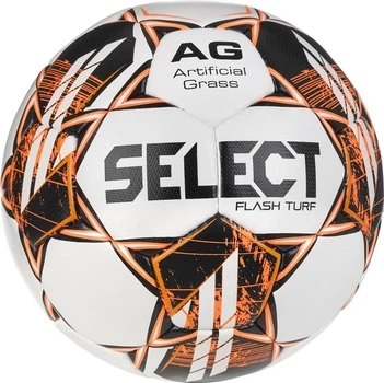 Футбольный мяч Select Flash Turf FIFA Basic v23 бело-оранжевый Размер 5 057407-376
