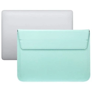 Сумка чехол для MacBook PU Sleeve Case MacBook или ноутбука с диагональю до 13 ' зелёный Без Бренда (756214)