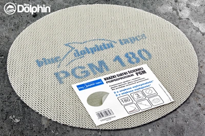 Шлифовальный круг сетка Blue Dolphin 225 мм Р180 KRSS_28563