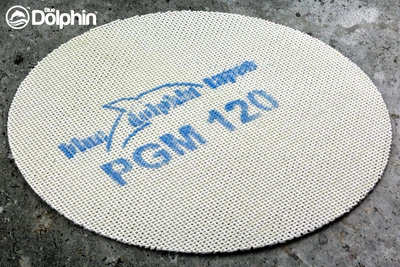 Шлифовальный круг сетка Blue Dolphin 225 мм Р120 KRSS_28549
