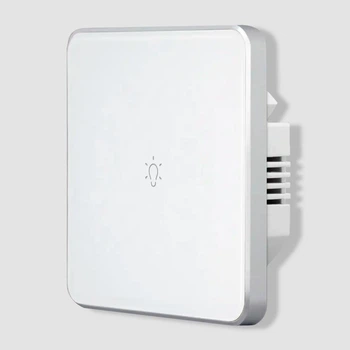 Вимикач Zigbee білий сенсорний Tuya smart (1 клавіша)
