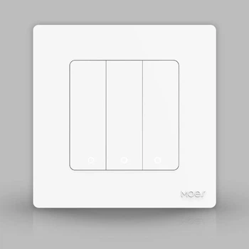 Вимикач ZigBee MOES Star Ring (Білий, 3 клавіші) Tuya smart