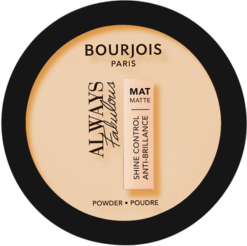 Пудра компактна Bourjois Always Fabulous 108 Apricot Ivory 10 г (3616303065584)