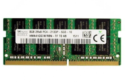 Оперативна пам'ять для ноутбука Hynix DDR4 8GB 2133MHz SO-DIMM ECC 2Rx8 PC4-2133P (HMA41GS7AFR8N-TF)