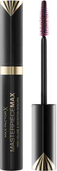 Tusz do rzęs Max Factor Masterpiece Max czarno-brązowy 7,2 ml (3614225853524)