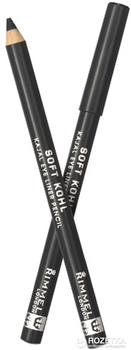 Олівець для очей Rimmel Soft Kohl 1.2 г 061 - Jet Black (5012874025862)