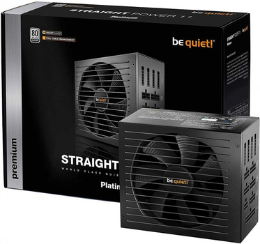 Блок питания Be quiet! Straight Power 11 80 PLUS Platinum 1200W (BN310), Б/У