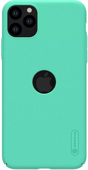 Etui Nillkin Super Frosted Shield Apple iPhone 11 Pro Max (Z wycieciem na logo) Miętowo-zielone (NN-SFS-IP11PM2/GN)