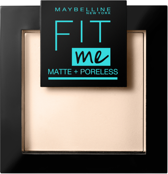 Puder Maybelline New York Fit me Matte+Poreless PWD 120 Classic beżowy 9 g (3600531384197)