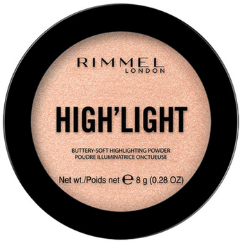 Хайлайтер для обличчя Rimmel High'light пресований 002 Candlelit 8 г (3616301524519)